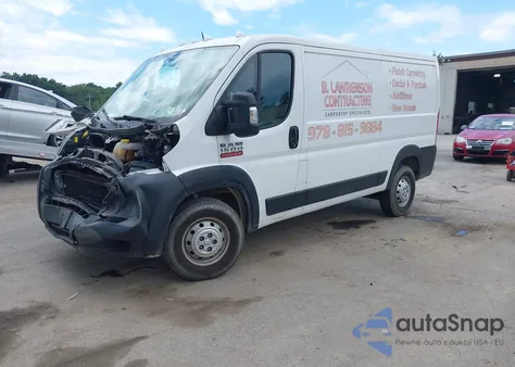 2020 Ram Promaster 1500 Low Roof 136 Wb z USA, uszkodzony, nr VIN 3C6TRVAG3LE123855